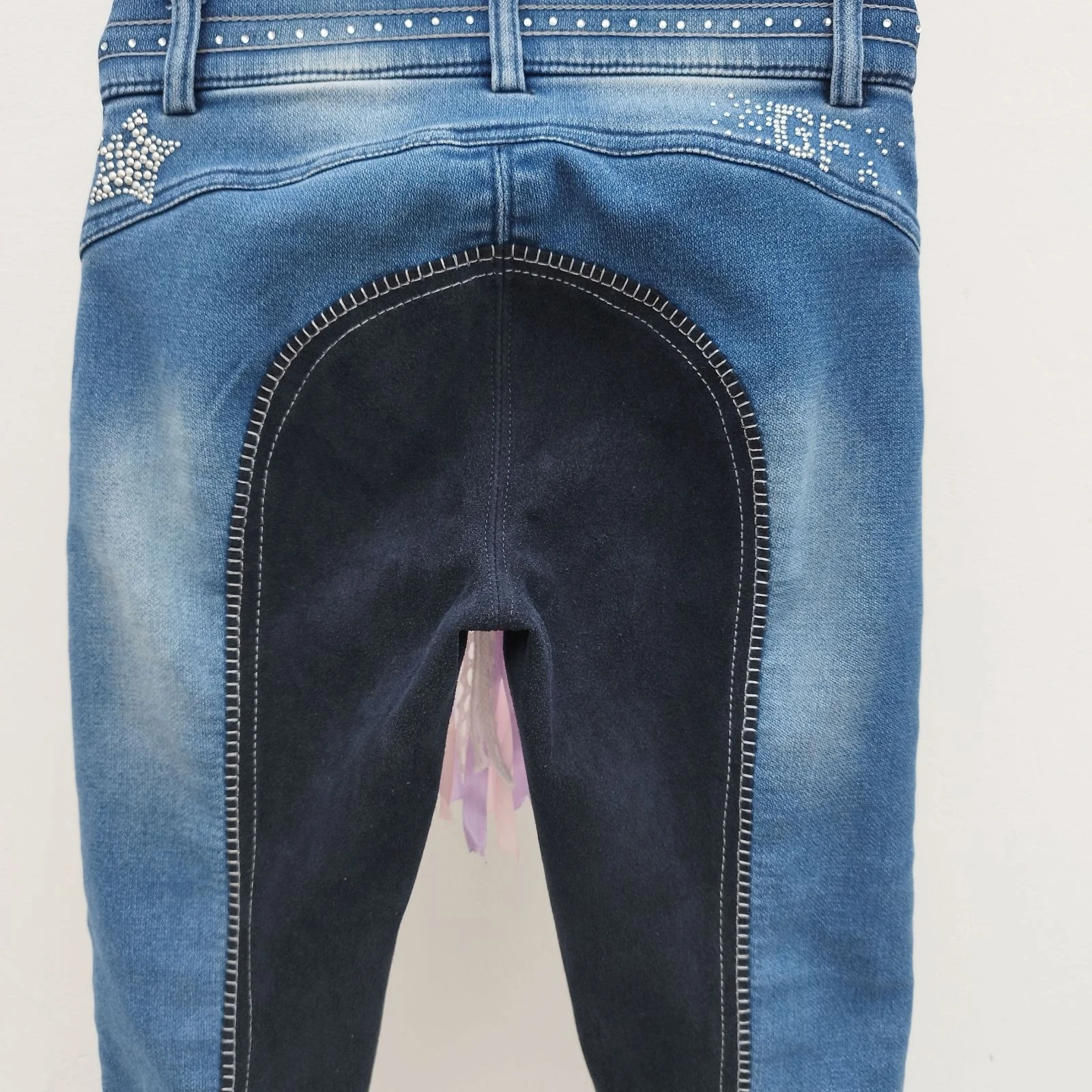 Magnífico pantalón de equitación de mezclilla de Black Forest – photo 5